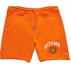 AGTAWH Men French Terry Short Mandarin Size XXL